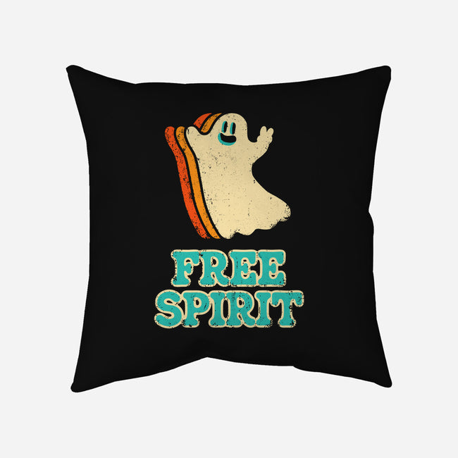 Retro Free Spirit-None-Removable Cover w Insert-Throw Pillow-zachterrelldraws