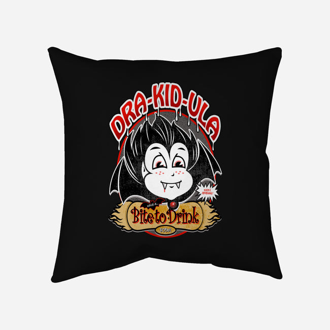 Dra-Kid-Ula-None-Removable Cover w Insert-Throw Pillow-palmstreet