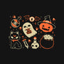 Halloween Things-Womens-V-Neck-Tee-xMorfina