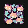 Pumpkin Cat Garden-Womens-Off Shoulder-Sweatshirt-xMorfina