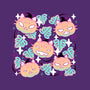Pumpkin Cat Garden-Womens-Basic-Tee-xMorfina