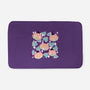 Pumpkin Cat Garden-None-Memory Foam-Bath Mat-xMorfina