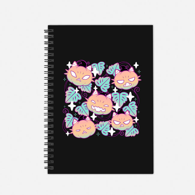 Pumpkin Cat Garden-None-Dot Grid-Notebook-xMorfina
