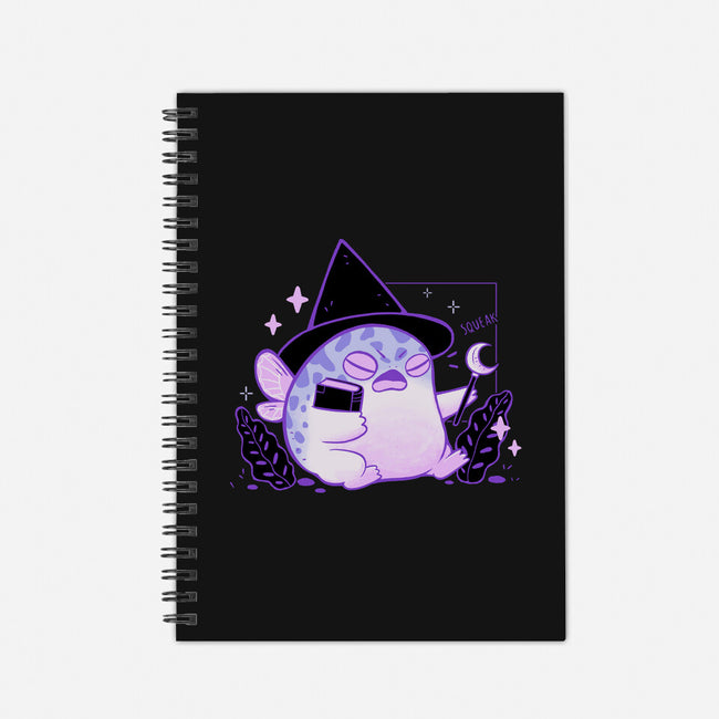 Rain Frog Wizard-None-Dot Grid-Notebook-xMorfina