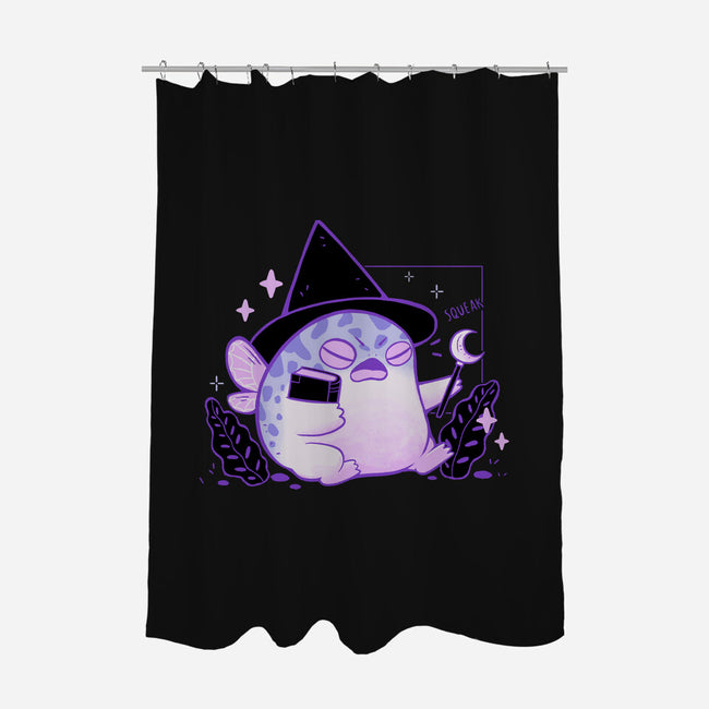 Rain Frog Wizard-None-Polyester-Shower Curtain-xMorfina