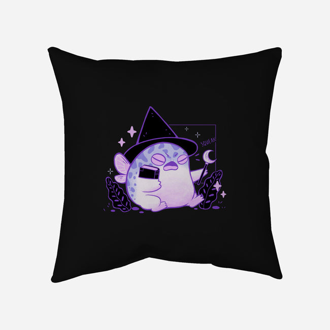 Rain Frog Wizard-None-Non-Removable Cover w Insert-Throw Pillow-xMorfina