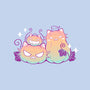 Halloween Pumpkin Cats-None-Fleece-Blanket-xMorfina