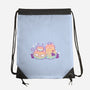 Halloween Pumpkin Cats-None-Drawstring-Bag-xMorfina