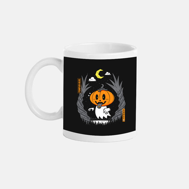 Pumpkin Head Ghost-None-Mug-Drinkware-krisren28