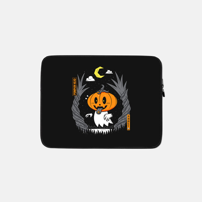 Pumpkin Head Ghost-None-Zippered-Laptop Sleeve-krisren28