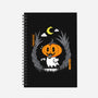 Pumpkin Head Ghost-None-Dot Grid-Notebook-krisren28