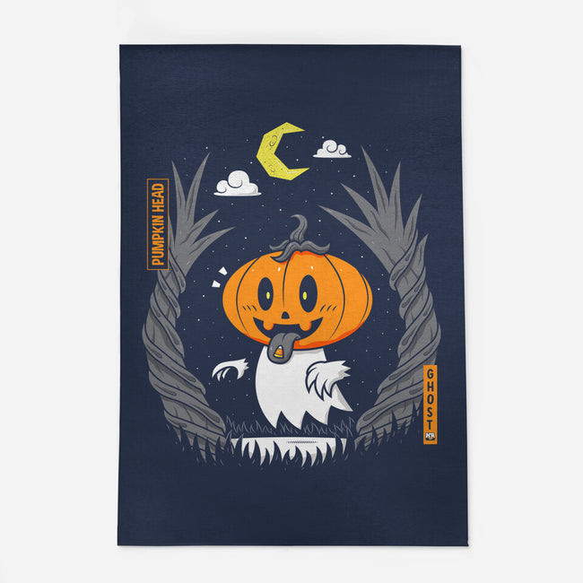 Pumpkin Head Ghost-None-Outdoor-Rug-krisren28