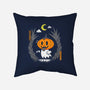 Pumpkin Head Ghost-None-Removable Cover w Insert-Throw Pillow-krisren28