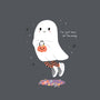 Candy Ghost-Womens-V-Neck-Tee-Paola Locks