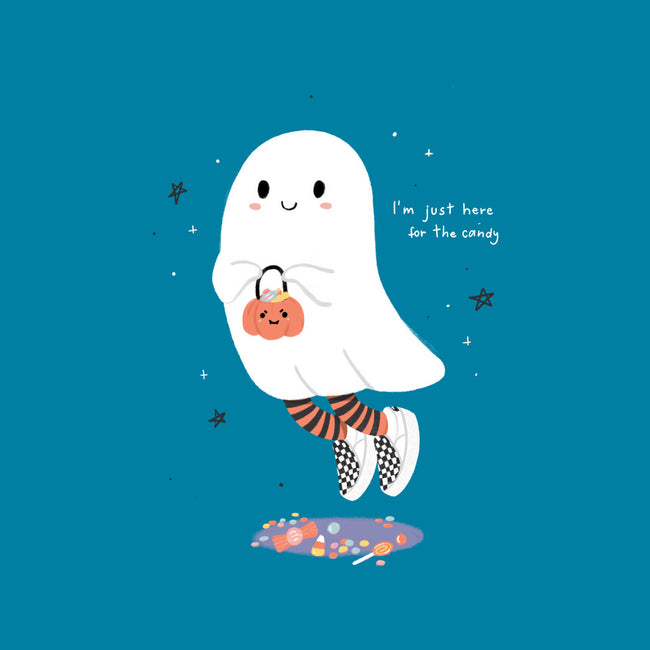 Candy Ghost-Mens-Heavyweight-Tee-Paola Locks