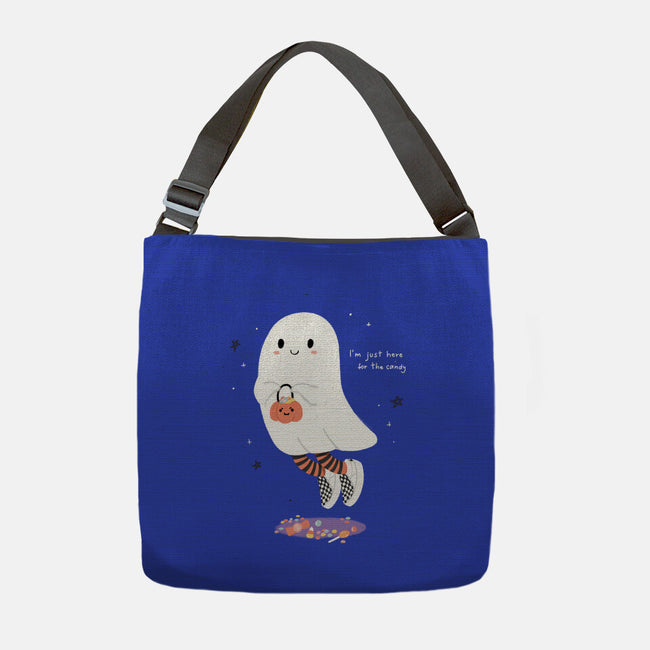 Candy Ghost-None-Adjustable Tote-Bag-Paola Locks