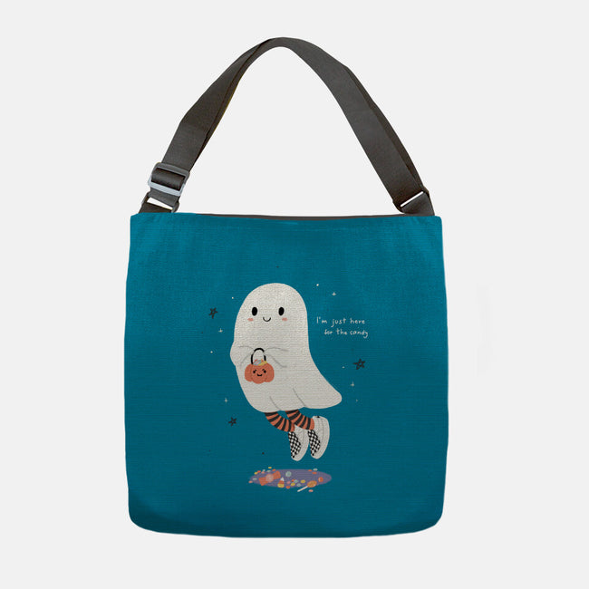 Candy Ghost-None-Adjustable Tote-Bag-Paola Locks