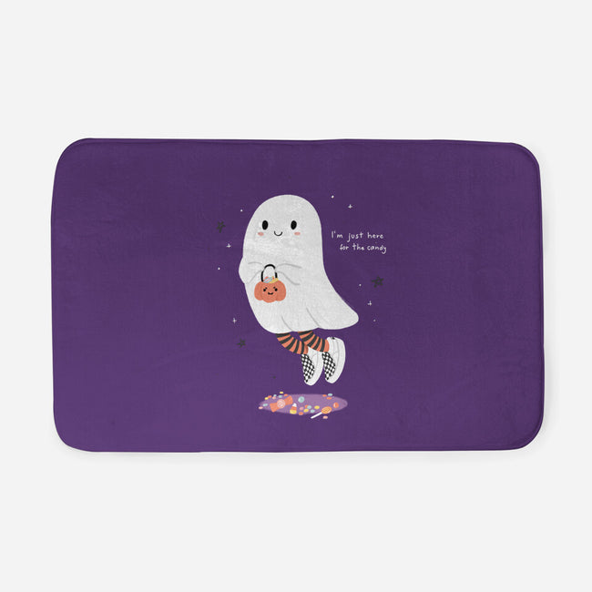 Candy Ghost-None-Memory Foam-Bath Mat-Paola Locks