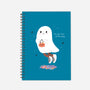 Candy Ghost-None-Dot Grid-Notebook-Paola Locks