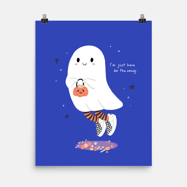 Candy Ghost-None-Matte-Poster-Paola Locks