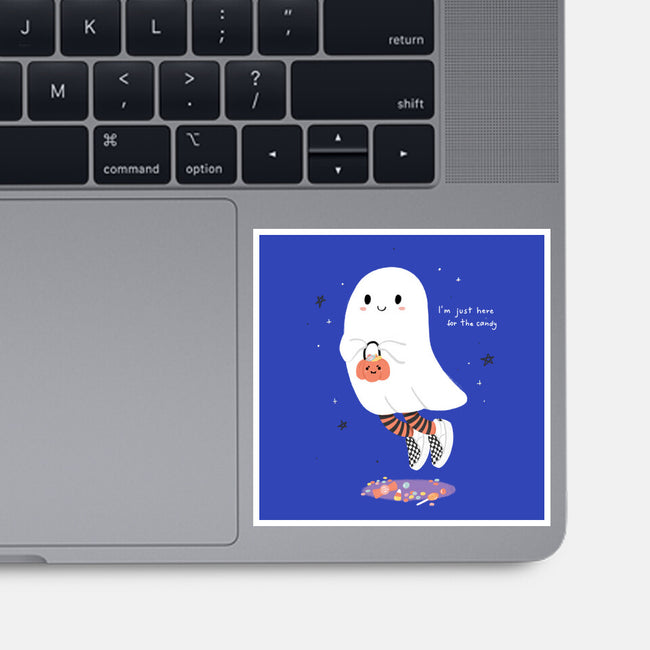 Candy Ghost-None-Glossy-Sticker-Paola Locks