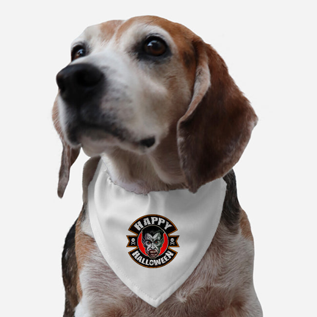 Dracula Halloween-Dog-Adjustable-Pet Collar-TheJK81