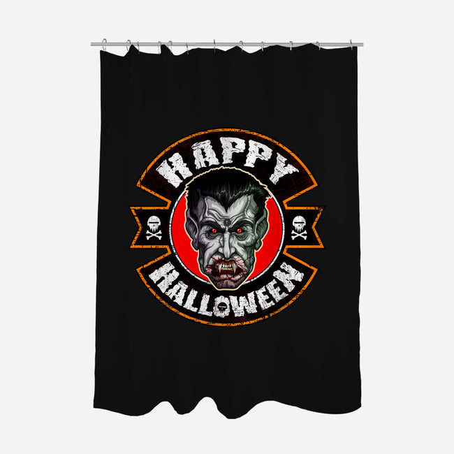 Dracula Halloween-None-Polyester-Shower Curtain-TheJK81