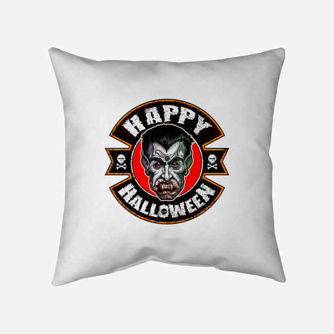 Dracula Halloween-None-Removable Cover-Throw Pillow-TheJK81