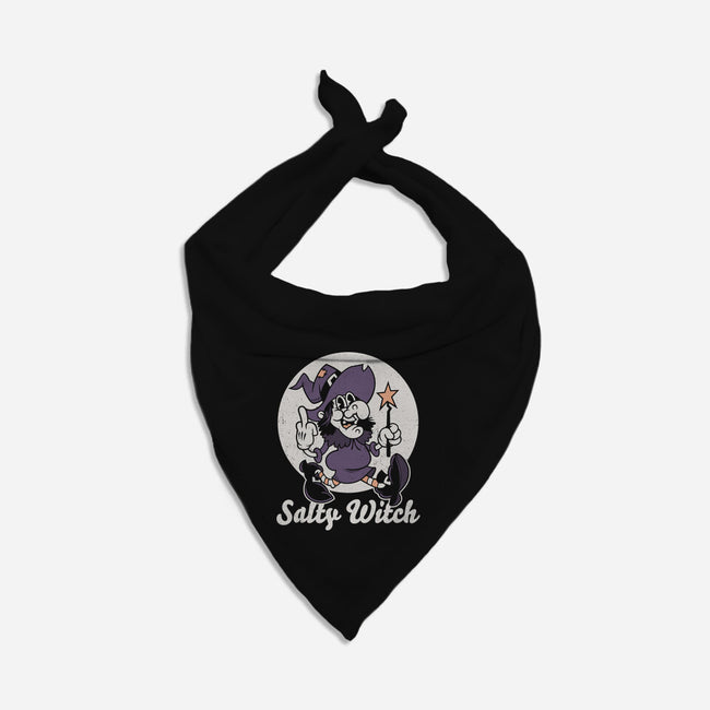 Salty Witch-Cat-Bandana-Pet Collar-Nemons