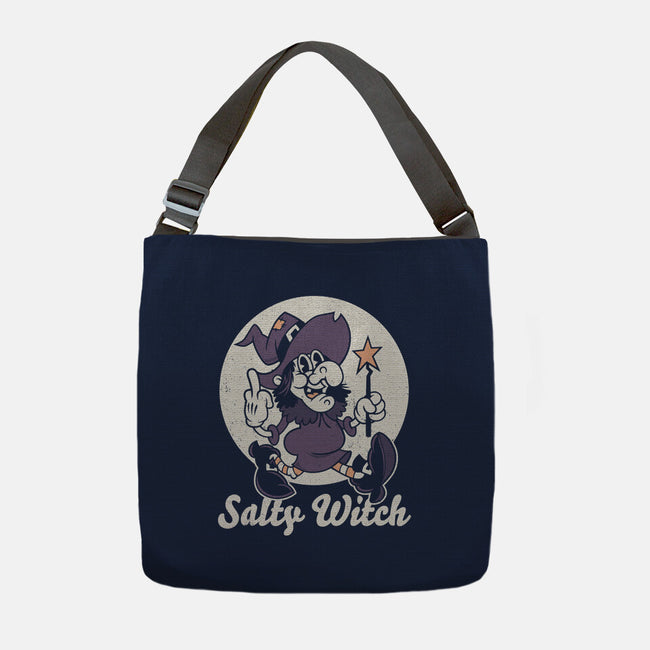 Salty Witch-None-Adjustable Tote-Bag-Nemons