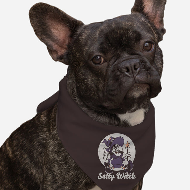 Salty Witch-Dog-Bandana-Pet Collar-Nemons