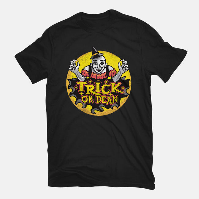 Trick Or Dean-Womens-Basic-Tee-Aarons Art Room