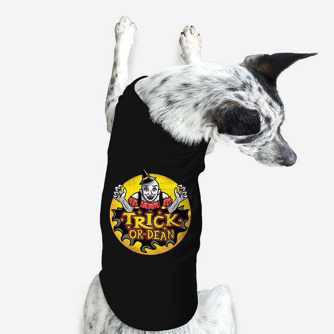 Trick Or Dean-Dog-Basic-Pet Tank-Aarons Art Room