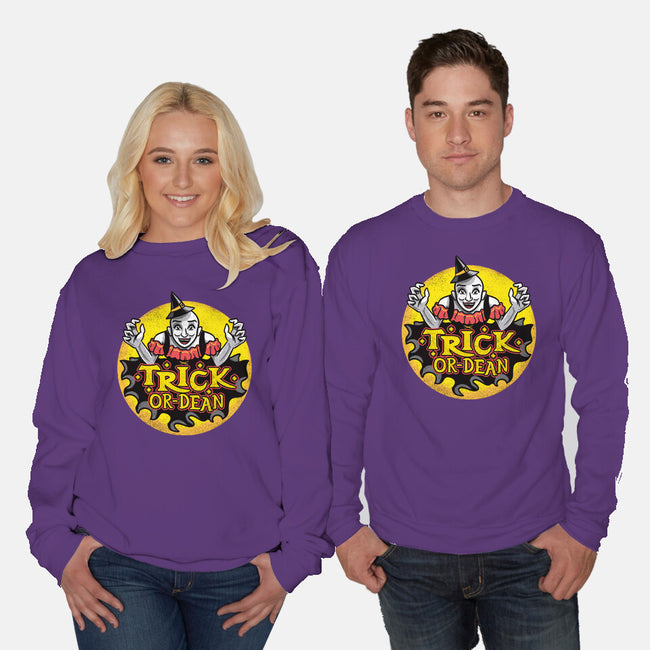 Trick Or Dean-Unisex-Crew Neck-Sweatshirt-Aarons Art Room