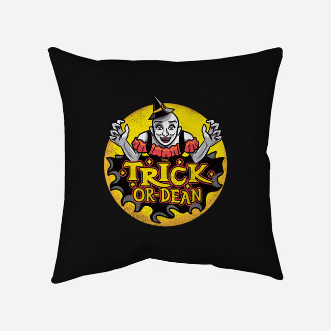 Trick Or Dean-None-Non-Removable Cover w Insert-Throw Pillow-Aarons Art Room