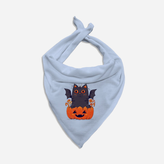 Spooky Cat-Cat-Bandana-Pet Collar-GODZILLARGE