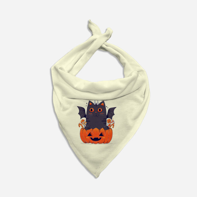 Spooky Cat-Cat-Bandana-Pet Collar-GODZILLARGE