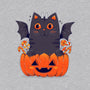 Spooky Cat-Womens-Off Shoulder-Sweatshirt-GODZILLARGE