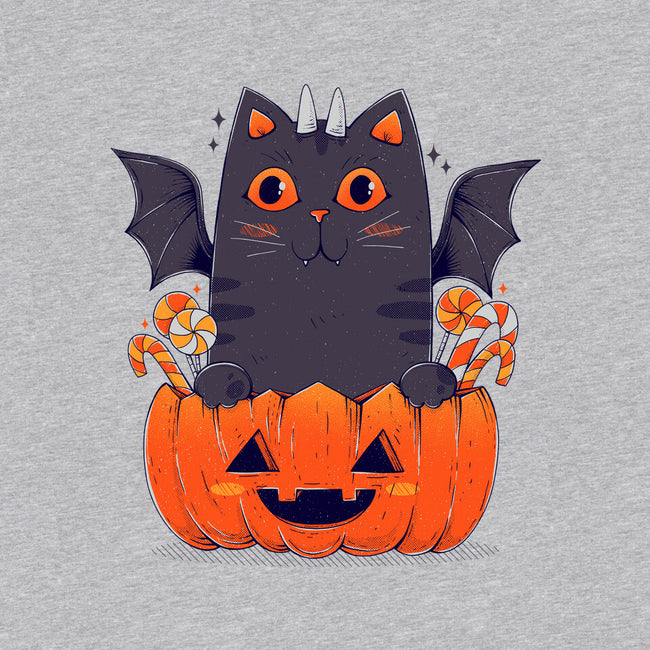 Spooky Cat-Youth-Pullover-Sweatshirt-GODZILLARGE