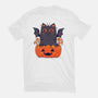 Spooky Cat-Mens-Heavyweight-Tee-GODZILLARGE