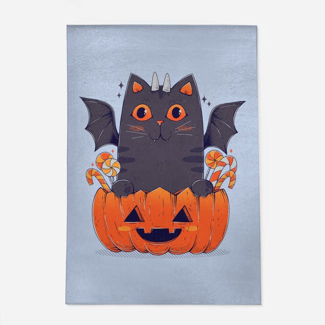 Spooky Cat-None-Outdoor-Rug-GODZILLARGE