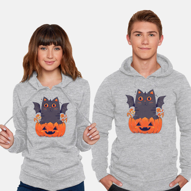 Spooky Cat-Unisex-Pullover-Sweatshirt-GODZILLARGE