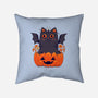 Spooky Cat-None-Non-Removable Cover w Insert-Throw Pillow-GODZILLARGE