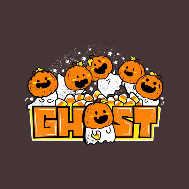 Chibi Pumpkin Ghost-Unisex-Crew Neck-Sweatshirt-bloomgrace28