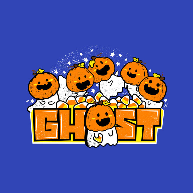 Chibi Pumpkin Ghost-Unisex-Crew Neck-Sweatshirt-bloomgrace28