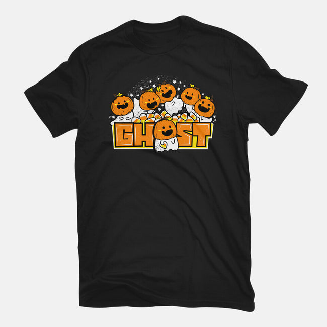 Chibi Pumpkin Ghost-Mens-Basic-Tee-bloomgrace28