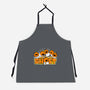 Chibi Pumpkin Ghost-Unisex-Kitchen-Apron-bloomgrace28