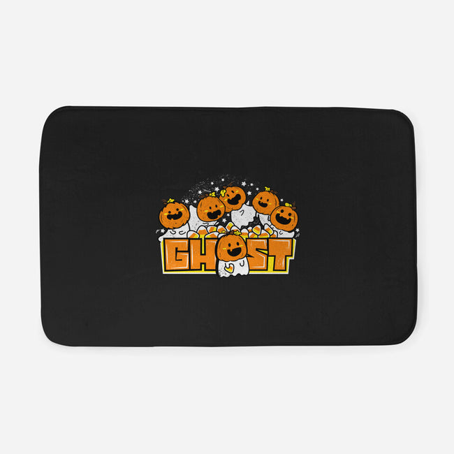 Chibi Pumpkin Ghost-None-Memory Foam-Bath Mat-bloomgrace28