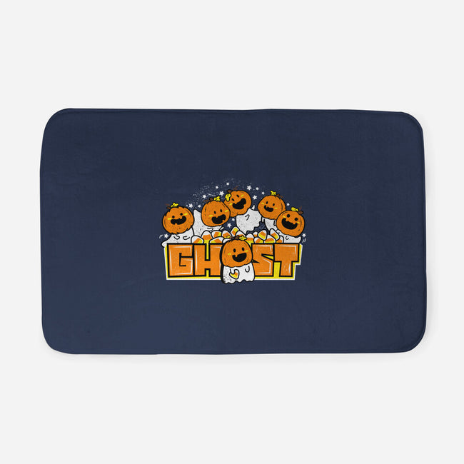 Chibi Pumpkin Ghost-None-Memory Foam-Bath Mat-bloomgrace28