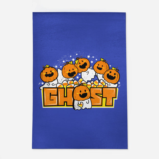 Chibi Pumpkin Ghost-None-Indoor-Rug-bloomgrace28